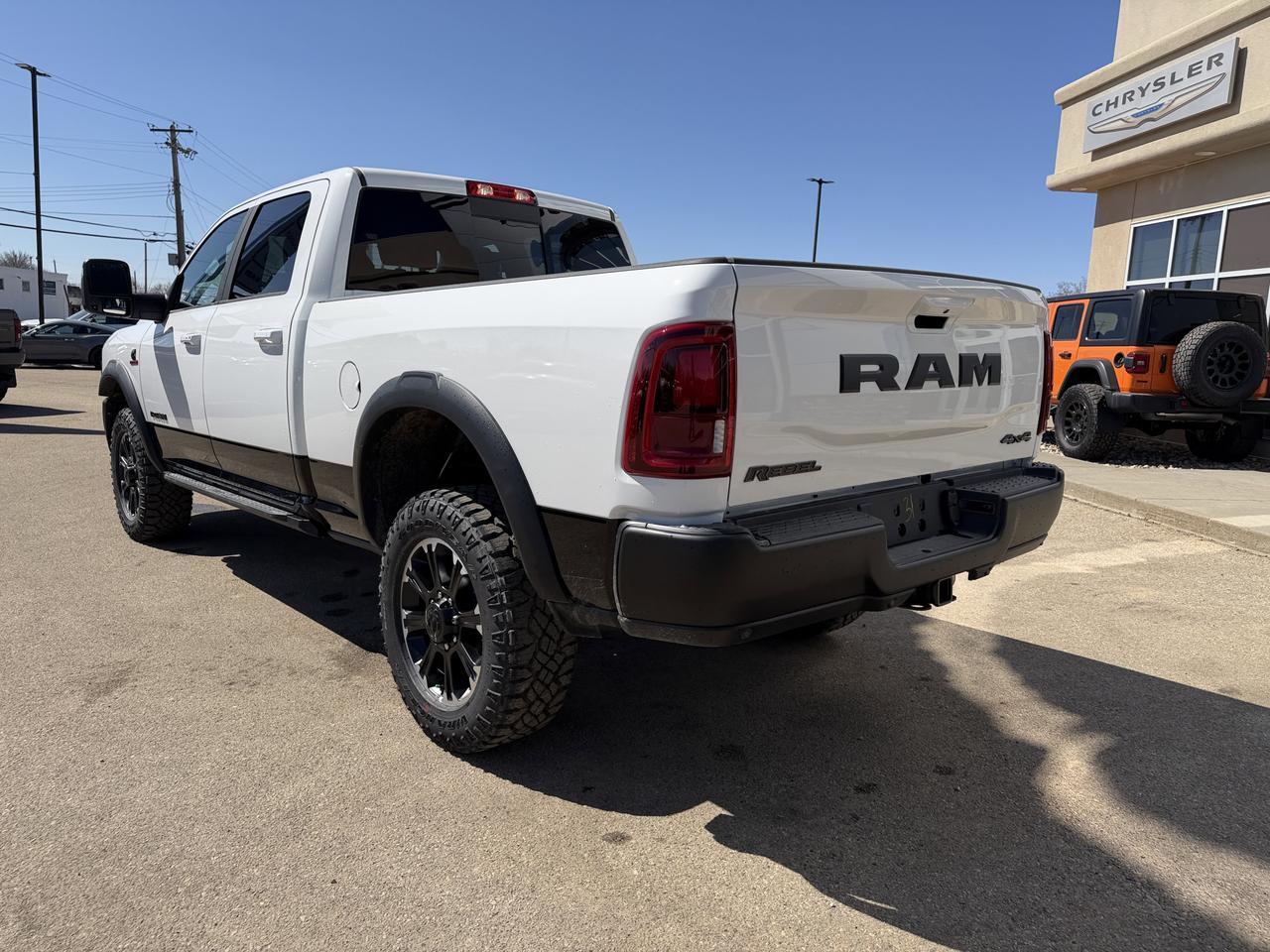 2026 Ram 2500 Rebel Crew Cab 4x4 | Cummins Turbo Diesel | 12IN NAV | Heated & Vented Leather | 360 Surround View Redwater AB