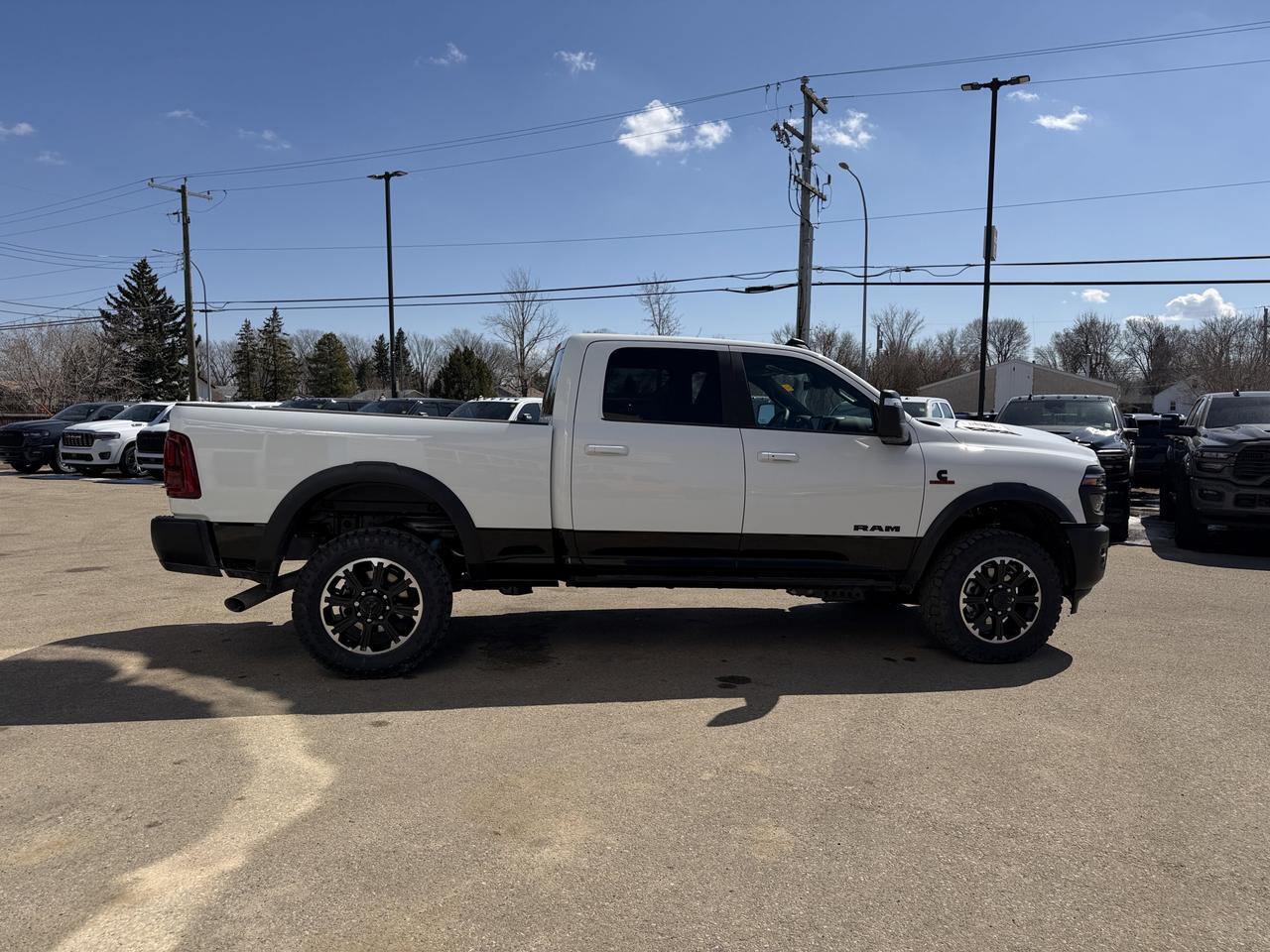 2026 Ram 2500 Rebel Crew Cab 4x4 | Cummins Turbo Diesel | 12IN NAV | Heated & Vented Leather | 360 Surround View Redwater AB