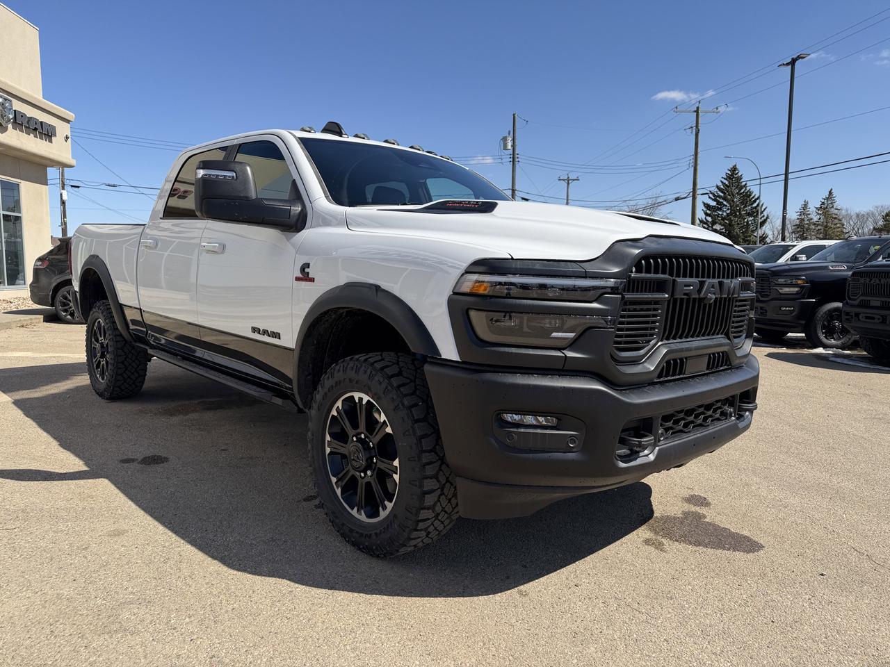 2026 Ram 2500 Rebel Crew Cab 4x4 | Cummins Turbo Diesel | 12IN NAV | Heated & Vented Leather | 360 Surround View Redwater AB