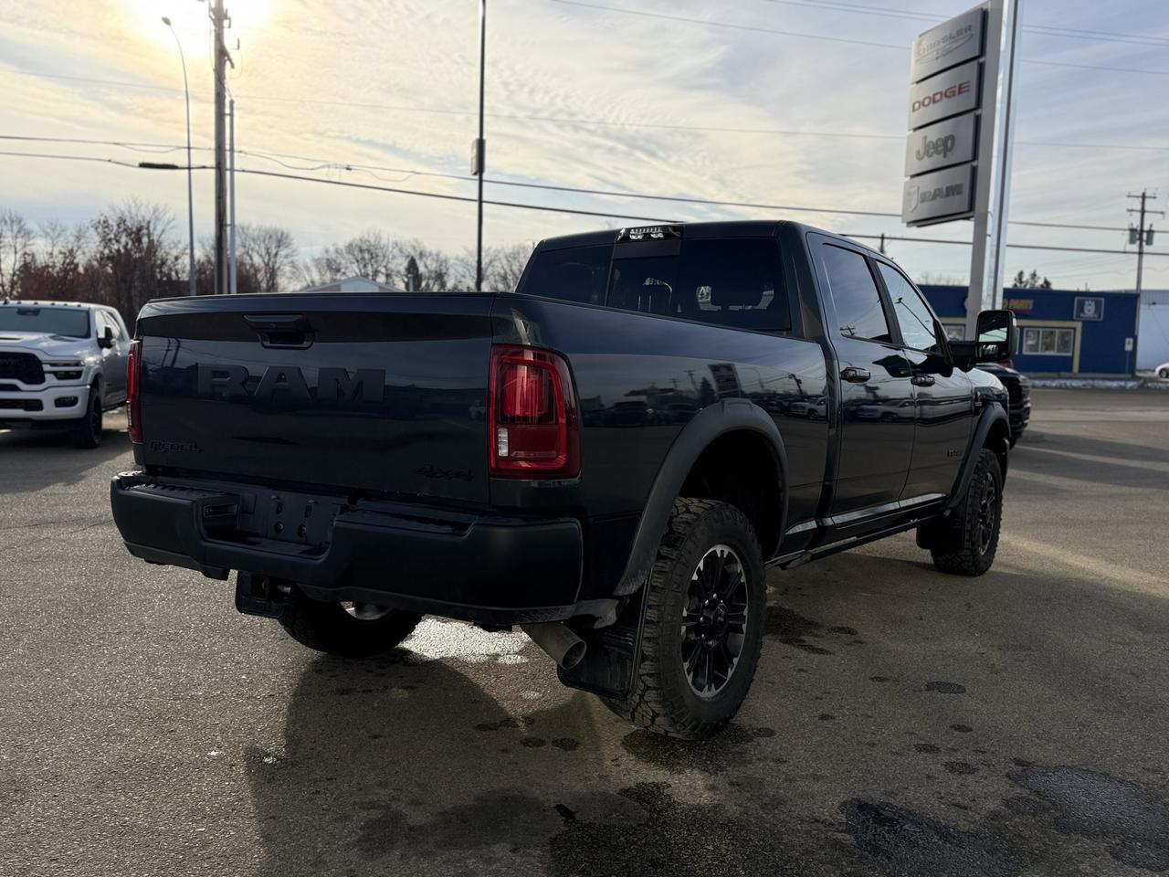 2026 Ram 2500 Rebel Crew Cab 4x4 | Forged Blue | Cummins | Leather | Sunroof | Heated Vented Seats Redwater AB