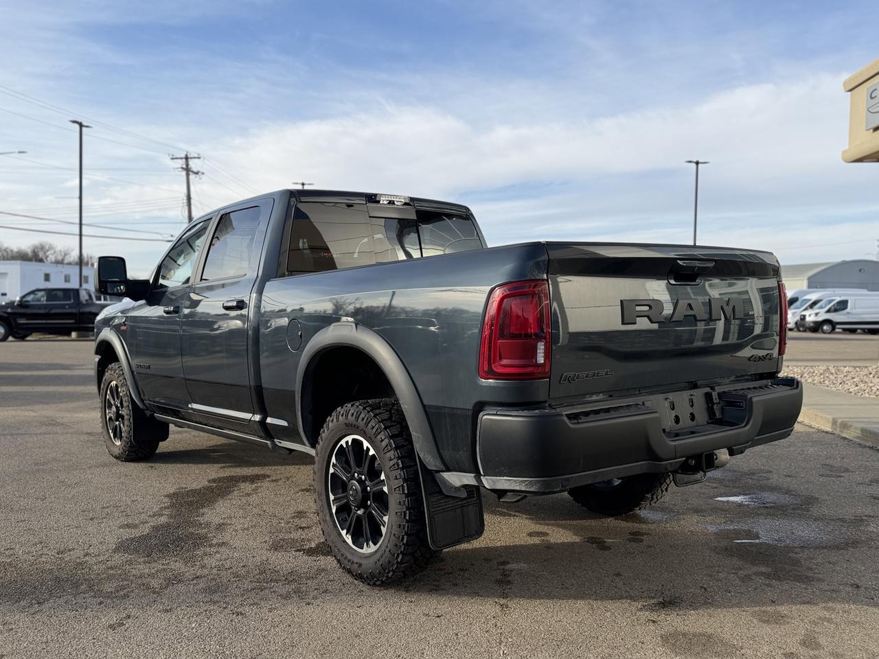 2026 Ram 2500 Rebel Crew Cab 4x4 | Forged Blue | Cummins | Leather | Sunroof | Heated Vented Seats Redwater AB