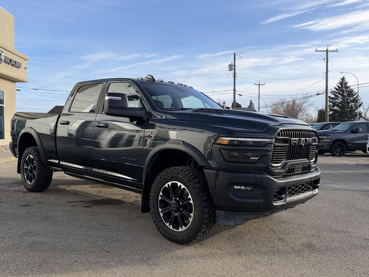2026 Ram 2500 Rebel Crew Cab 4x4 | Forged Blue | Cummins | Leather | Sunroof | Heated Vented Seats Redwater AB