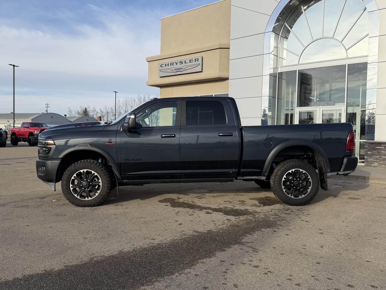 2026 Ram 2500 Rebel Crew Cab 4x4 | Forged Blue | Cummins | Leather | Sunroof | Heated Vented Seats Redwater AB