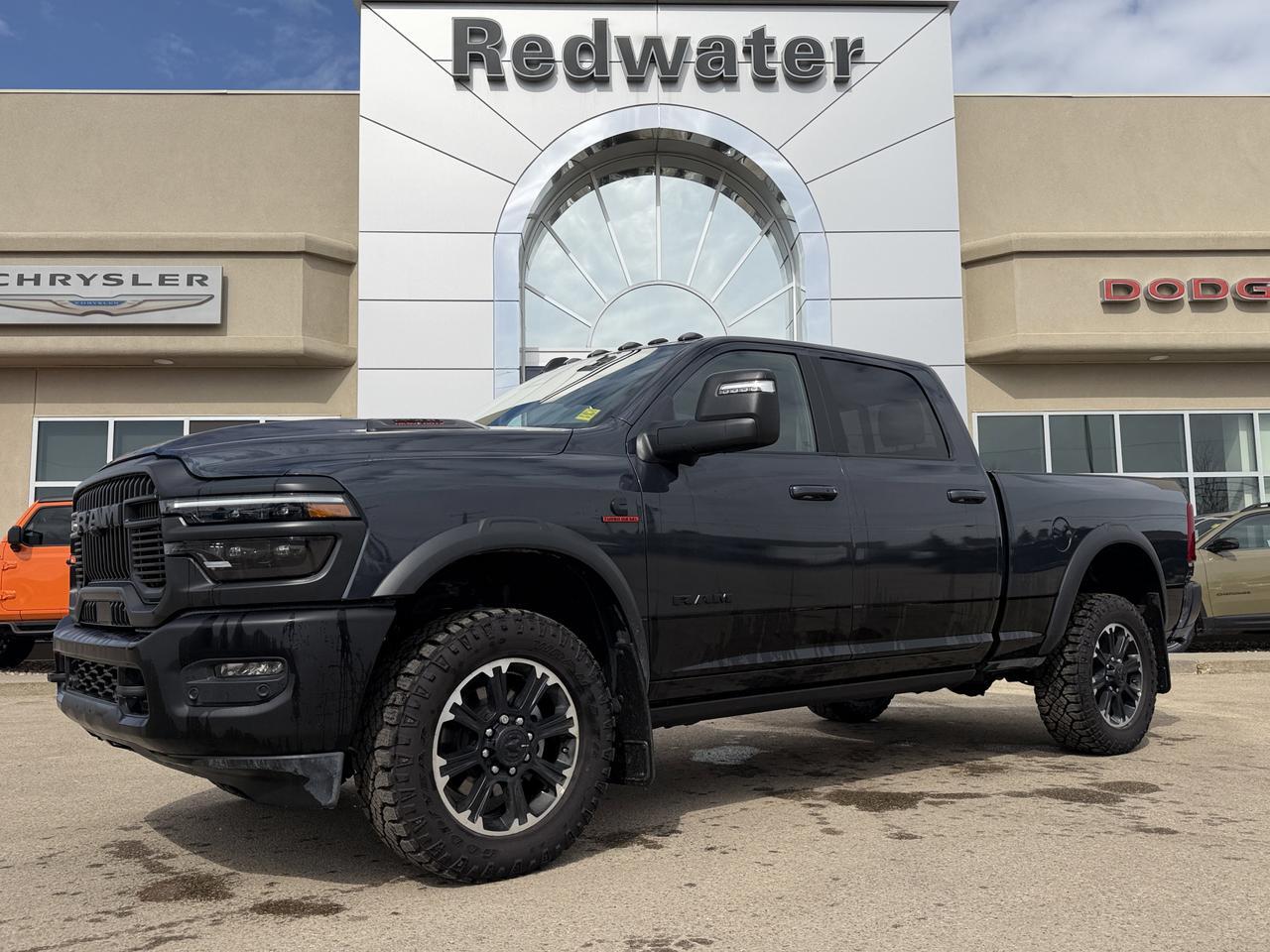 2026 Ram 2500 Rebel Crew Cab 4x4 | Forged Blue | Cummins | Leather | Sunroof | Heated Vented Seats