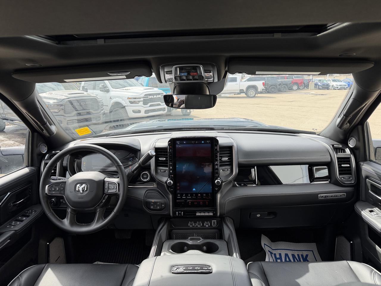 2026 Ram 2500 Rebel Crew Cab 4x4 | Forged Blue | Cummins | Leather | Sunroof | Heated Vented Seats Redwater AB