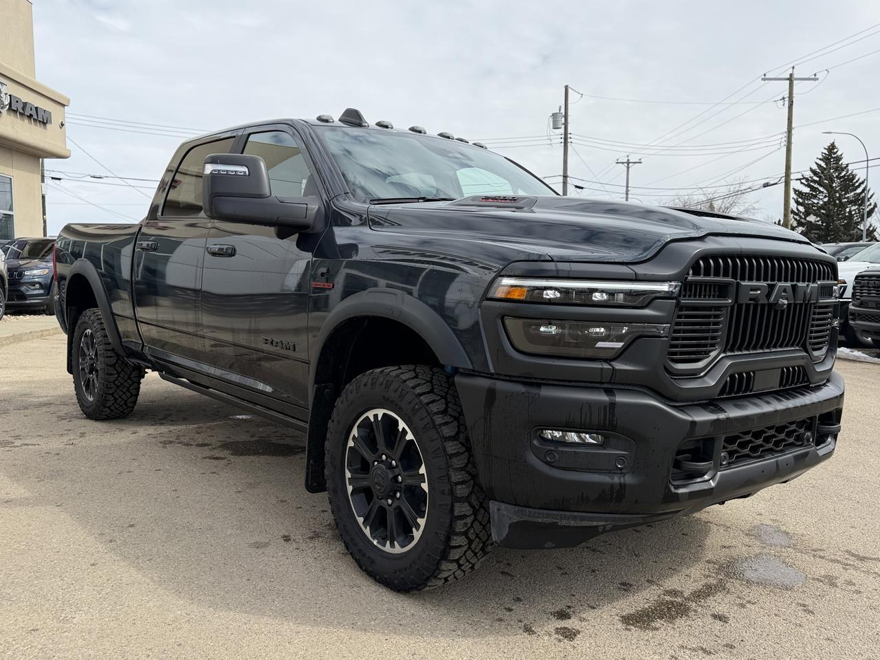 2026 Ram 2500 Rebel Crew Cab 4x4 | Forged Blue | Cummins | Leather | Sunroof | Heated Vented Seats Redwater AB