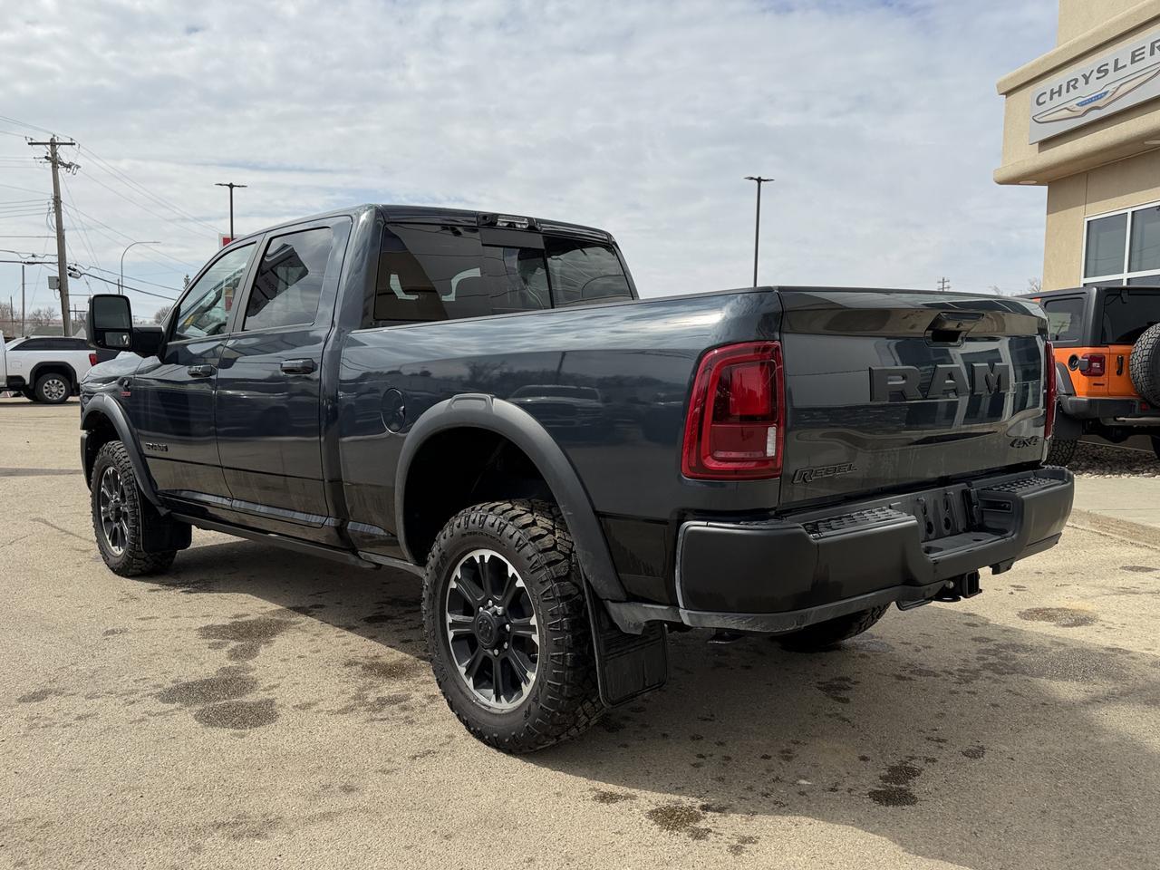 2026 Ram 2500 Rebel Crew Cab 4x4 | Forged Blue | Cummins | Leather | Sunroof | Heated Vented Seats Redwater AB