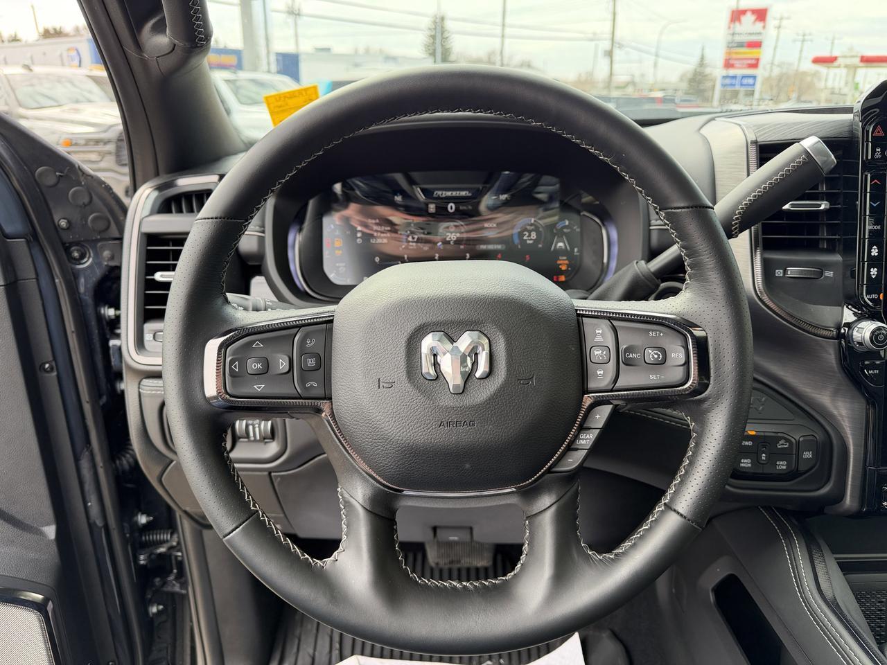 2026 Ram 2500 Rebel Crew Cab 4x4 | Forged Blue | Cummins | Leather | Sunroof | Heated Vented Seats Redwater AB