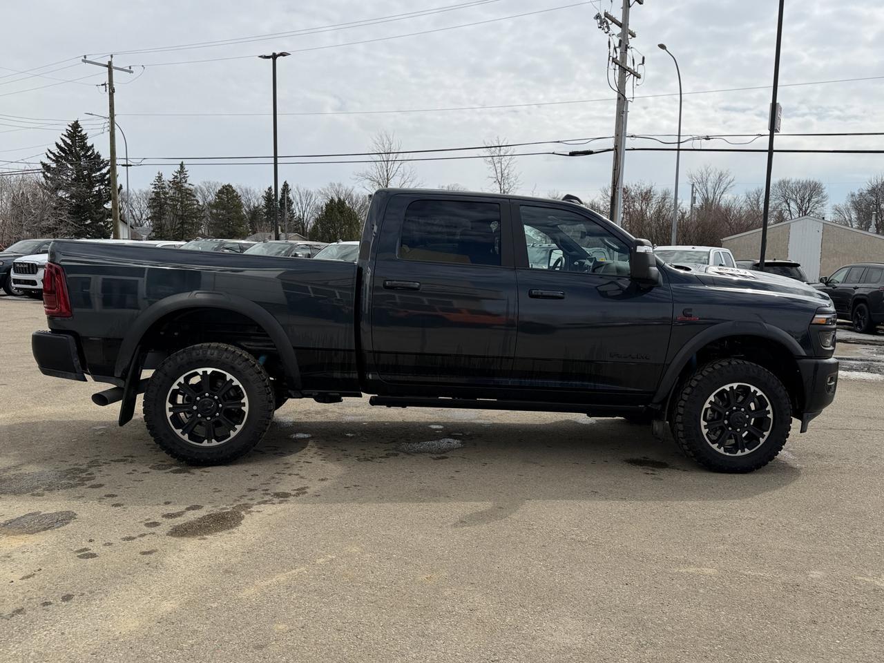 2026 Ram 2500 Rebel Crew Cab 4x4 | Forged Blue | Cummins | Leather | Sunroof | Heated Vented Seats Redwater AB