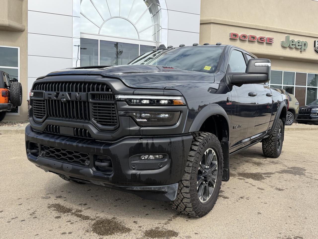 2026 Ram 2500 Rebel Crew Cab 4x4 | Forged Blue | Cummins | Leather | Sunroof | Heated Vented Seats