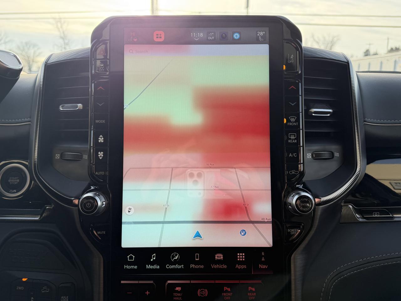 2026 Ram 2500 Rebel Crew Cab 4x4 | Forged Blue | Cummins | Leather | Sunroof | Heated Vented Seats Redwater AB