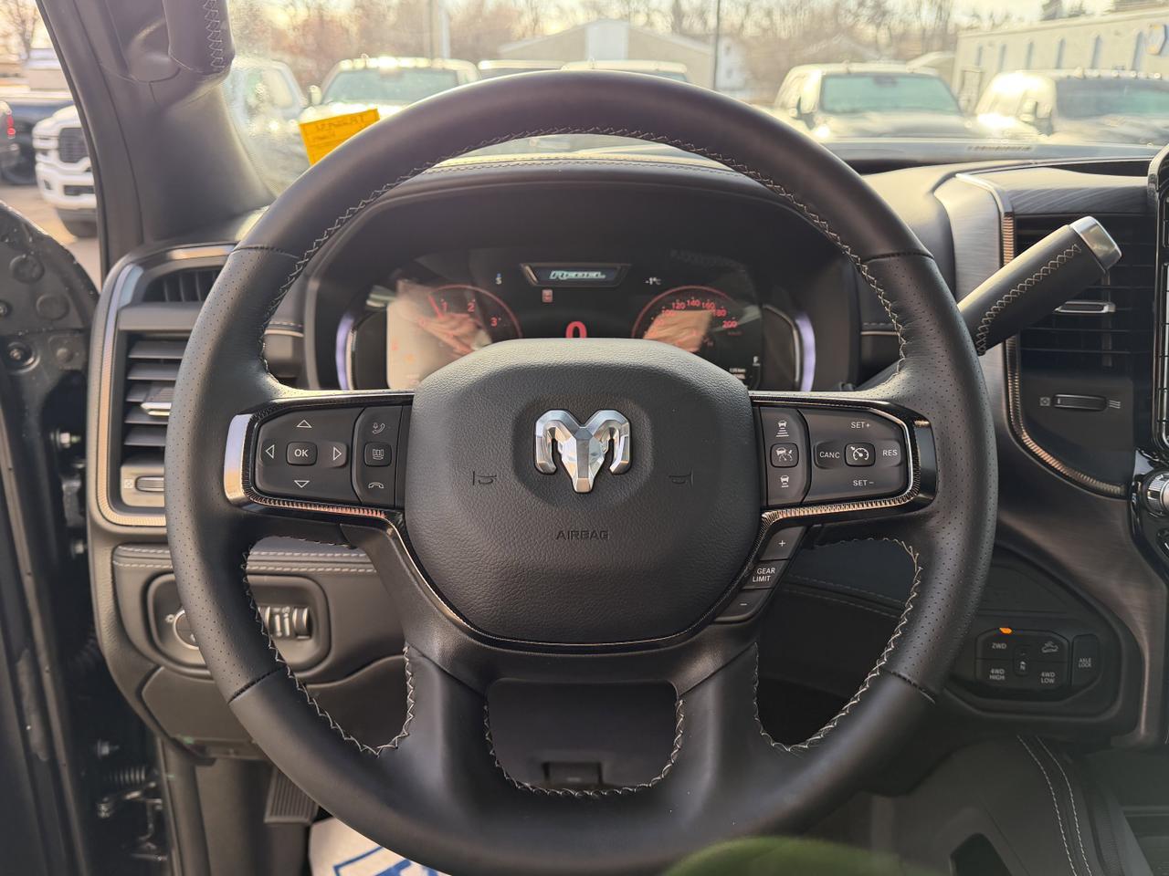 2026 Ram 2500 Rebel Crew Cab 4x4 | Forged Blue | Cummins | Leather | Sunroof | Heated Vented Seats Redwater AB