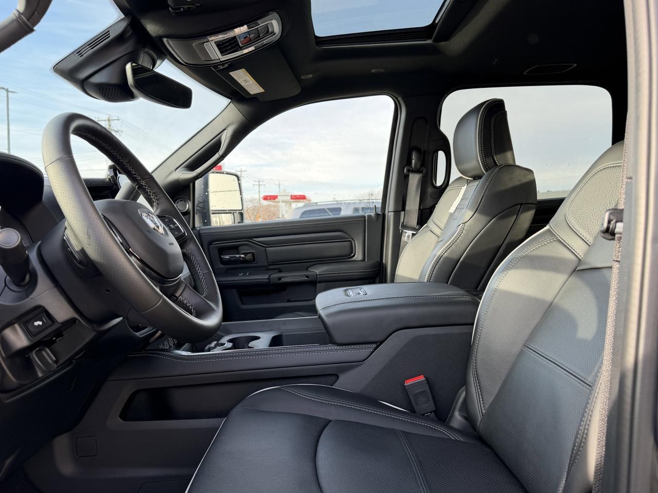 2026 Ram 2500 Rebel Crew Cab 4x4 | Forged Blue | Cummins | Leather | Sunroof | Heated Vented Seats Redwater AB