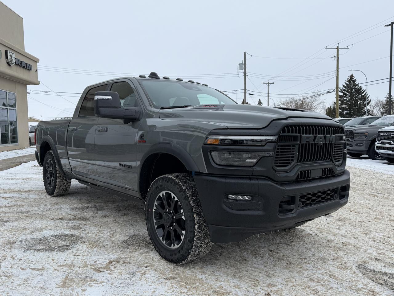 2026 Ram 2500 Rebel Crew Cab 4x4 | Towing Tech Safety Groups | Sport Hood | 12IN Display | Digital Rearview Mirror Redwater AB
