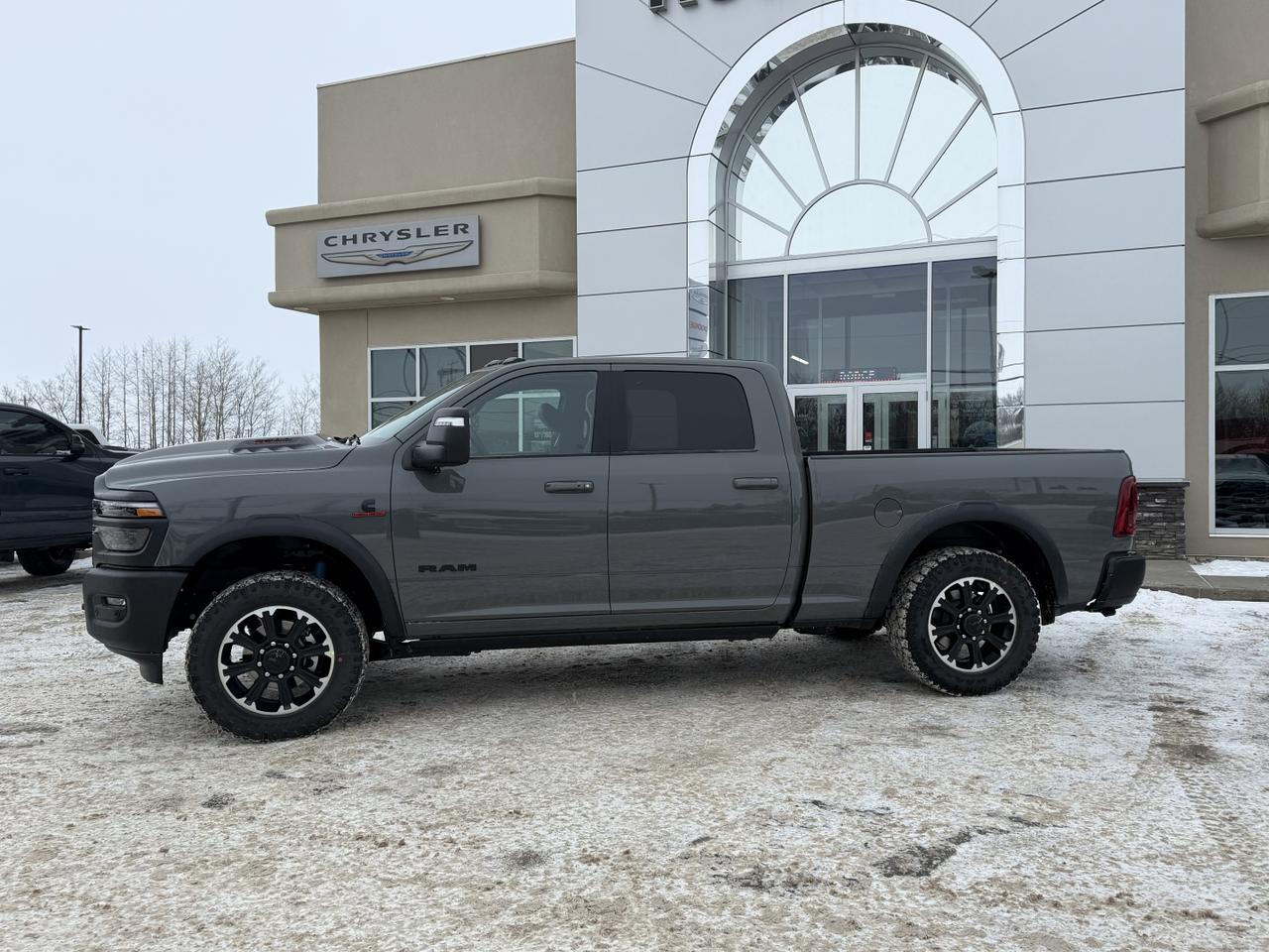 2026 Ram 2500 Rebel Crew Cab 4x4 | Towing Tech Safety Groups | Sport Hood | 12IN Display | Digital Rearview Mirror Redwater AB