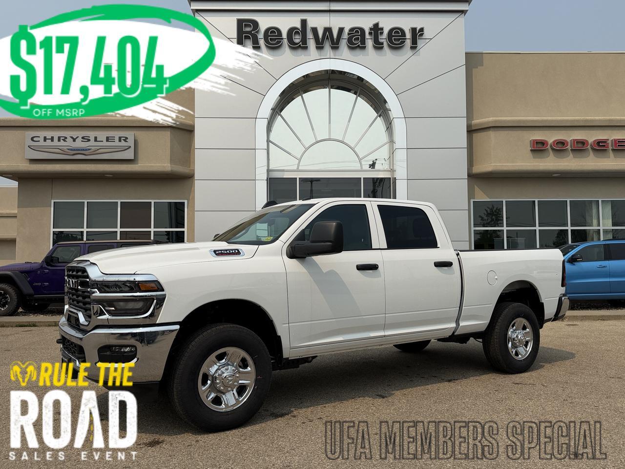 2026 Ram 2500 Tradesman Crew Cab 4x4 | HEMI V8 | Backup Camera | Chrome Appearance Group