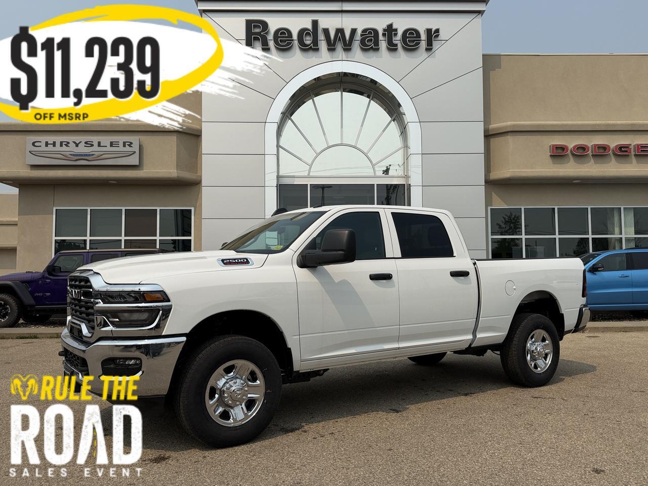 2026 Ram 2500 Tradesman Crew Cab 4x4 | HEMI V8 | Backup Camera | Chrome Appearance Group