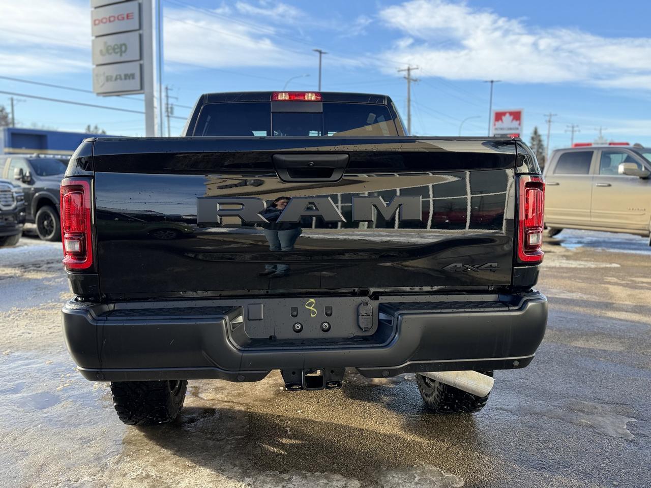 2026 Ram 2500 Warlock Crew Cab 4x4 | Cummins Diesel | NAV | Backup Camera | Towing Prep | 6FT 4 Box Redwater AB