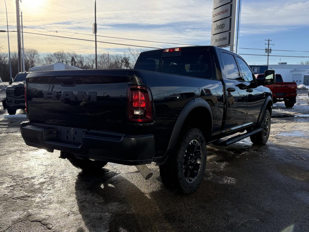 2026 Ram 2500 Warlock Crew Cab 4x4 | Cummins Diesel | NAV | Backup Camera | Towing Prep | 6FT 4 Box Redwater AB