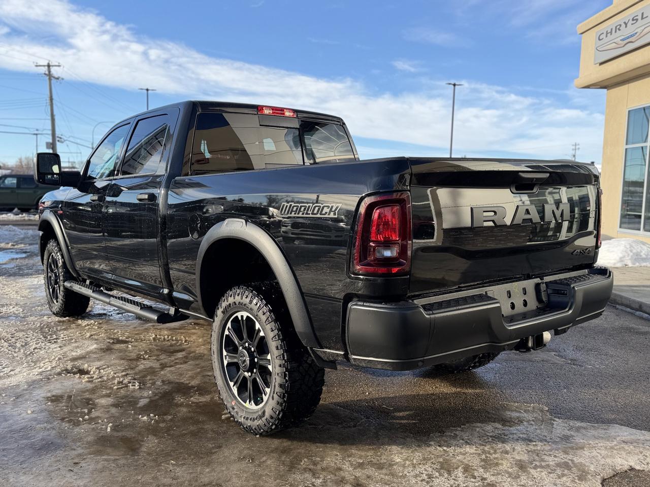 2026 Ram 2500 Warlock Crew Cab 4x4 | Cummins Diesel | NAV | Backup Camera | Towing Prep | 6FT 4 Box Redwater AB