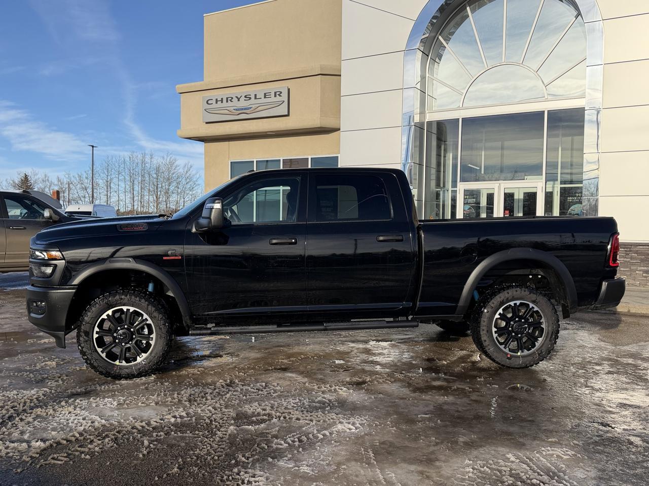 2026 Ram 2500 Warlock Crew Cab 4x4 | Cummins Diesel | NAV | Backup Camera | Towing Prep | 6FT 4 Box Redwater AB