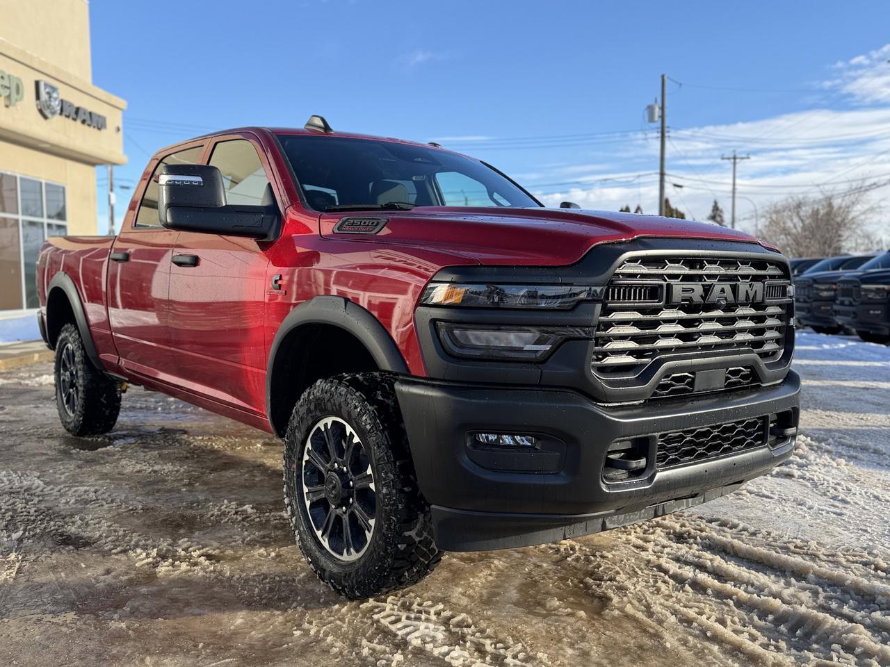 2026 Ram 2500 Warlock Crew Cab 4x4 | Cummins Diesel | NAV | Black Appearance Pkg | Bilstein Shocks Redwater AB