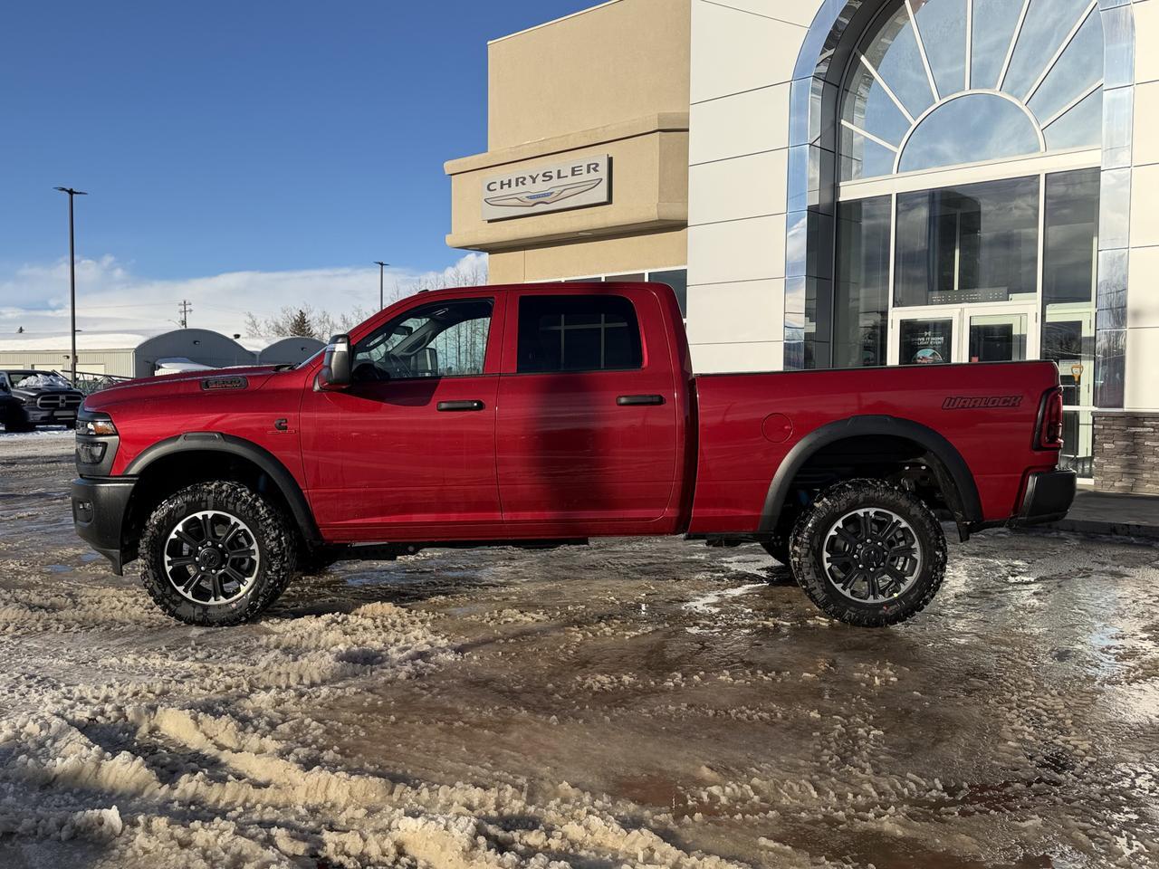 2026 Ram 2500 Warlock Crew Cab 4x4 | Cummins Diesel | NAV | Black Appearance Pkg | Bilstein Shocks Redwater AB