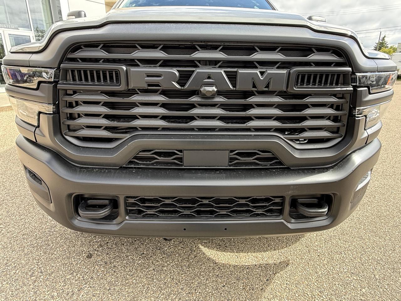 2026 Ram 2500 Warlock Crew Cab 4x4 | Cummins HO Turbo Diesel | Black Interior | 5th Wheel Prep | Backup Camera Redwater AB