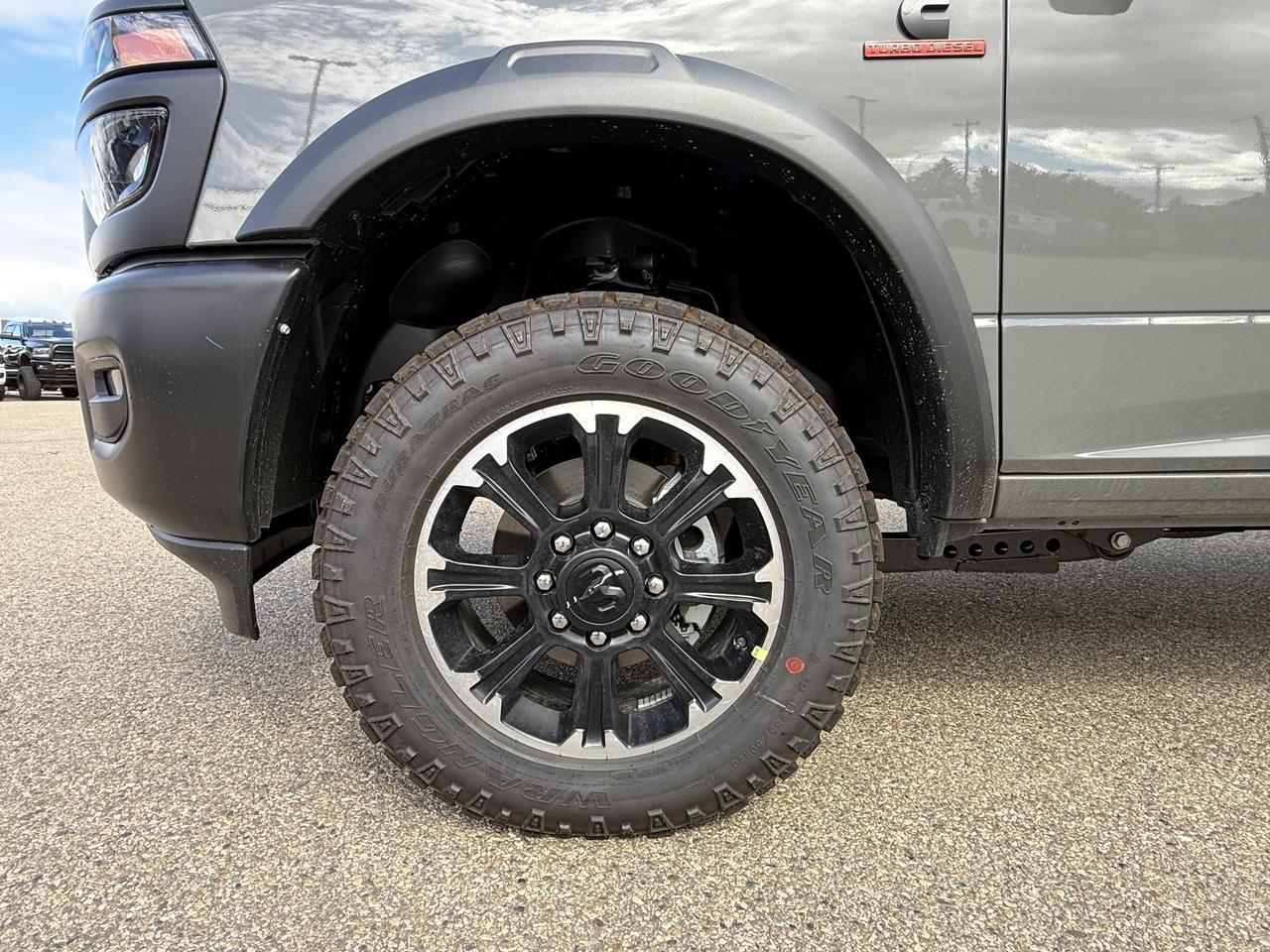 2026 Ram 2500 Warlock Crew Cab 4x4 | Cummins HO Turbo Diesel | Black Interior | 5th Wheel Prep | Backup Camera Redwater AB