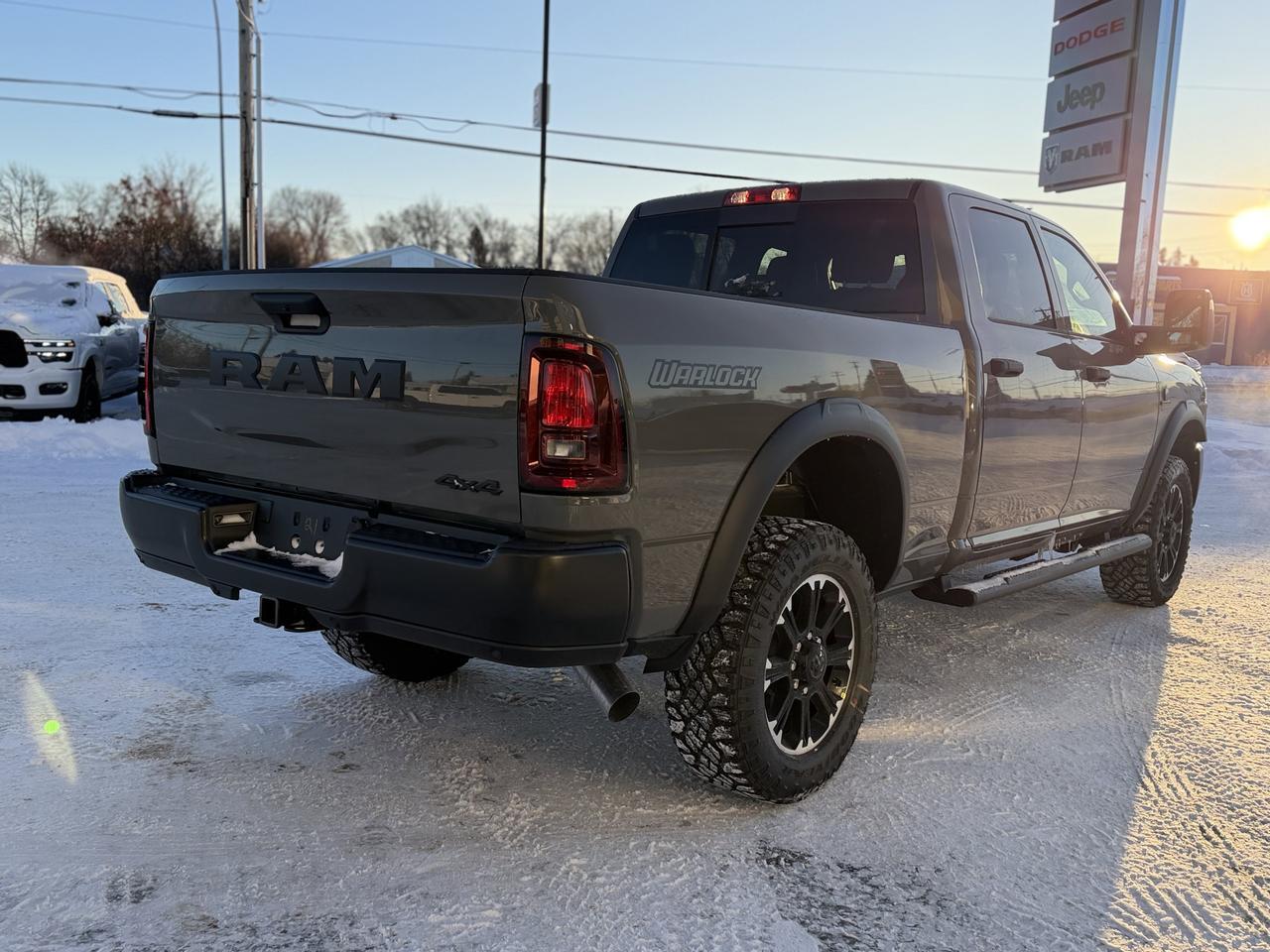 2026 Ram 2500 Warlock Crew Cab 4x4 | Cummins Turbo Diesel | 20IN Black Wheels | Black Appearance Pkg | Bilstein Redwater AB