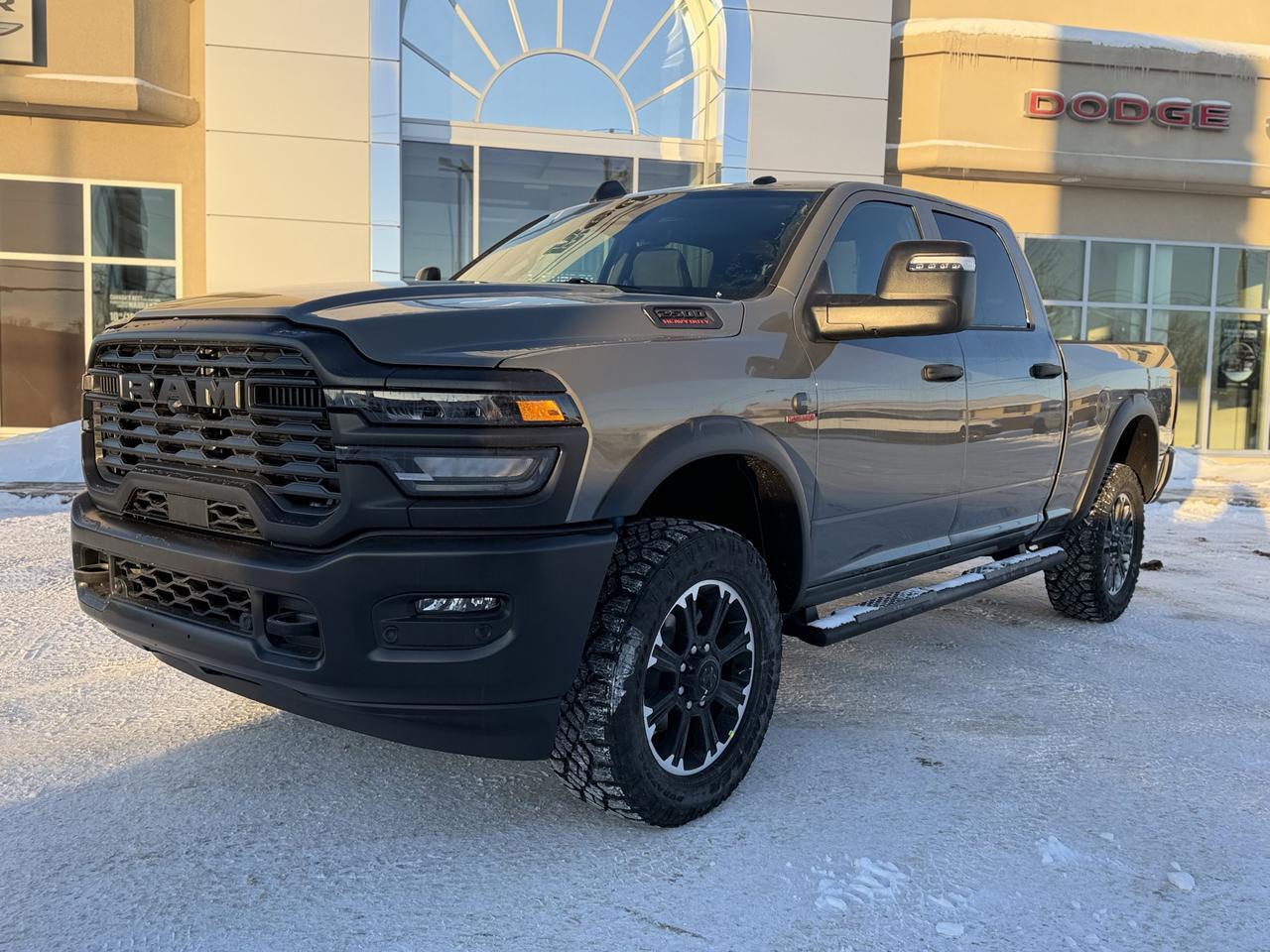 2026 Ram 2500 Warlock Crew Cab 4x4 | Cummins Turbo Diesel | 20IN Black Wheels | Black Appearance Pkg | Bilstein Redwater AB