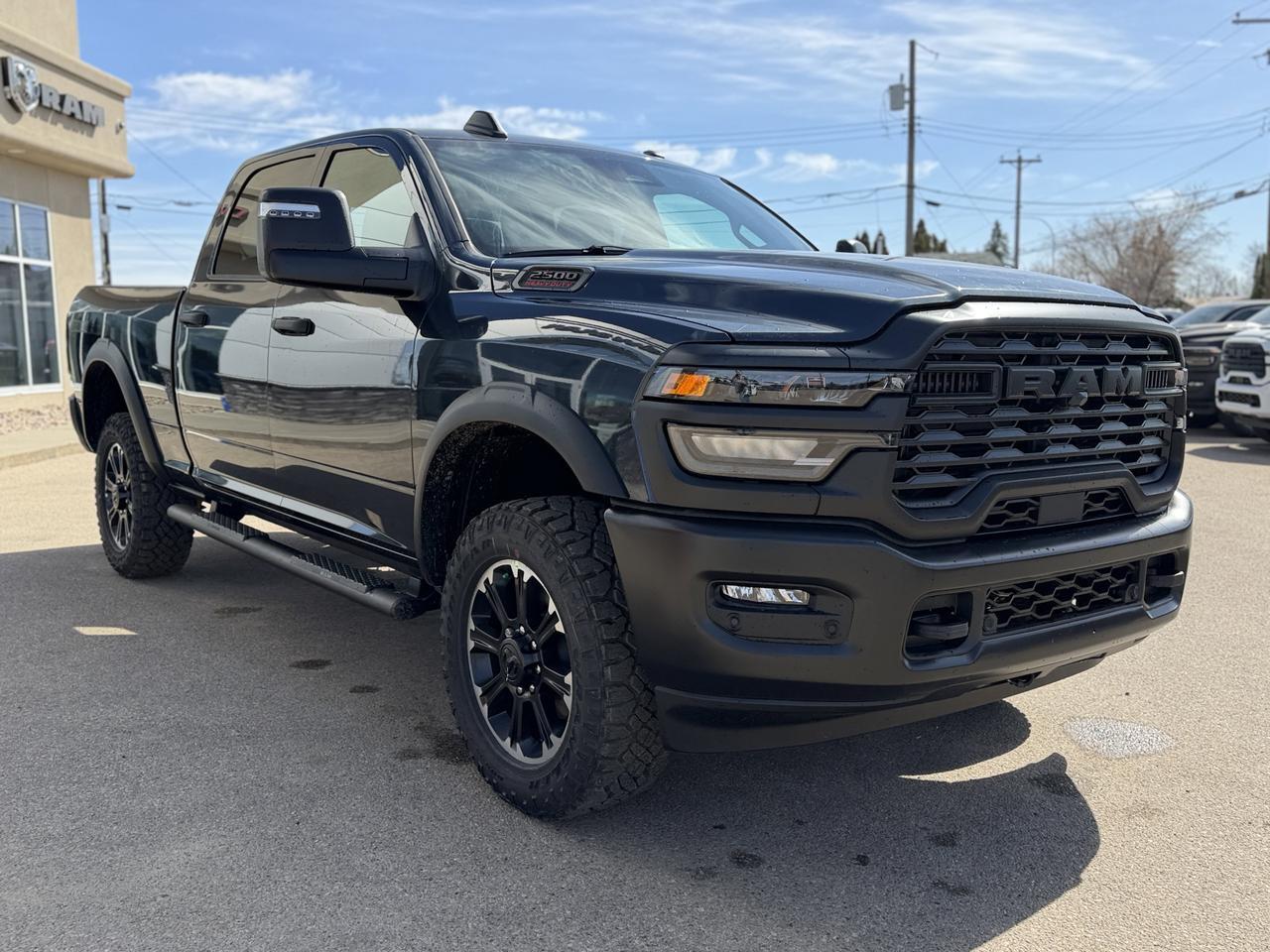 2026 Ram 2500 Warlock Crew Cab 4x4 | HEMI V8 | NAV | 12IN Display | ParkView Camera | 20IN Black Wheels Redwater AB