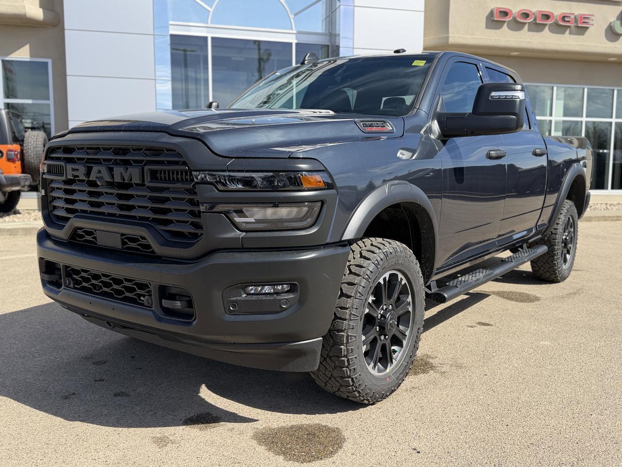 2026 Ram 2500 Warlock Crew Cab 4x4 | HEMI V8 | NAV | 12IN Display | ParkView Camera | 20IN Black Wheels Redwater AB