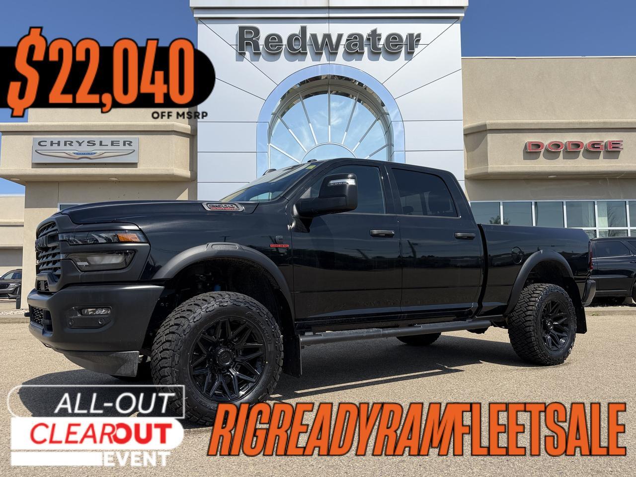 2026 Ram 2500 Warlock Crew Cab 4x4 | Rig Ready Ram | WARLOCK HOLMES | Level Kit | 20" Fuel Wheels | 35' Tire's