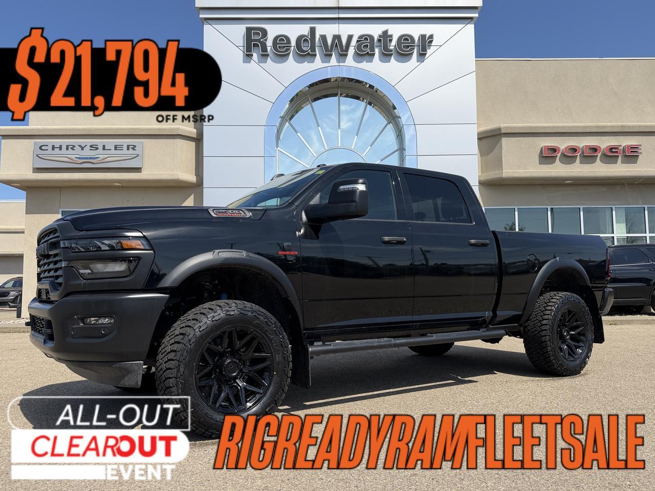 2026 Ram 2500 Warlock Crew Cab 4x4 | Rig Ready Ram | WARLOCK HOLMES | Level Kit | 20" Fuel Wheels | 35' Tire's