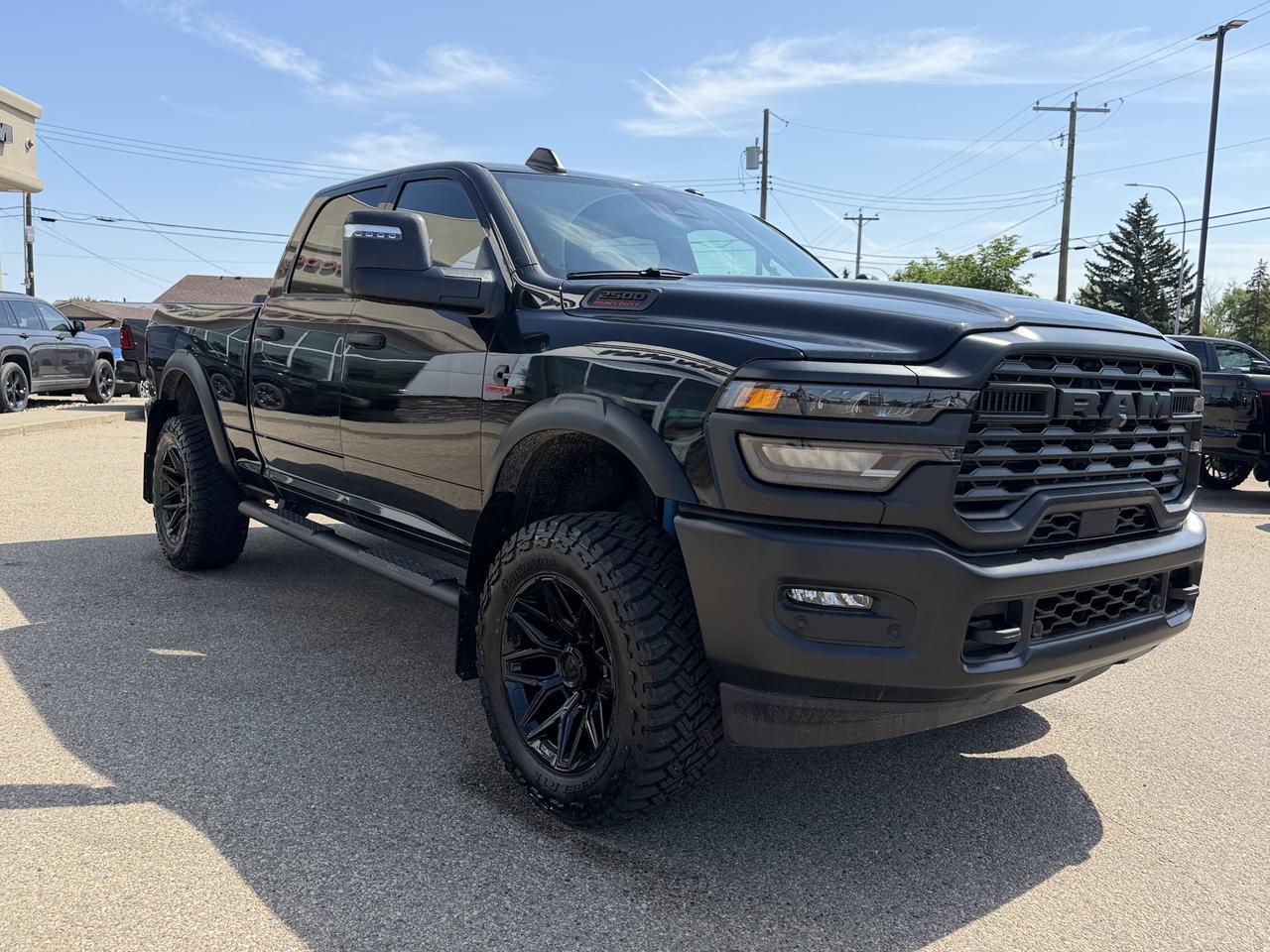 2026 Ram 2500 Warlock Crew Cab 4x4 | Rig Ready Ram | WARLOCK HOLMES | Level Kit | 20" Fuel Wheels | 35' Tire's Redwater AB