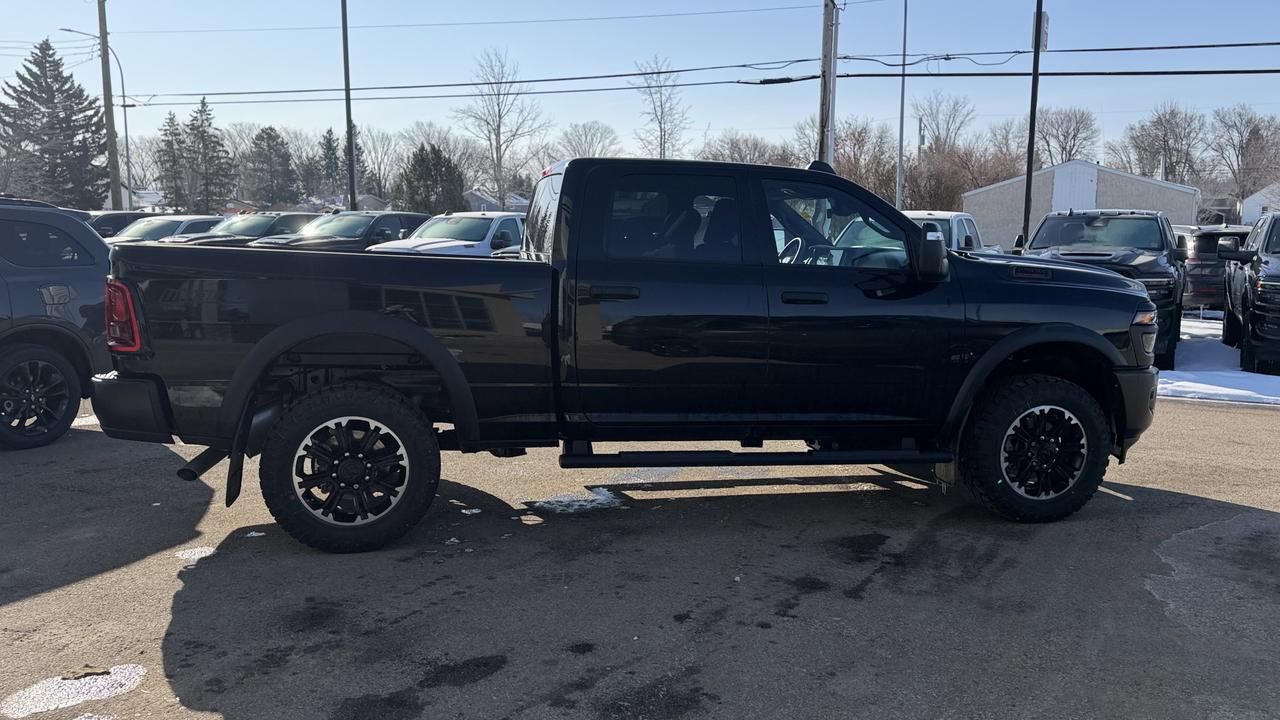 2026 Ram 2500 Warlock Crew Cab 4x4 | V8 HEMI | NAV | 20IN Black Wheels | Backup Camera | Performance Shocks Redwater AB