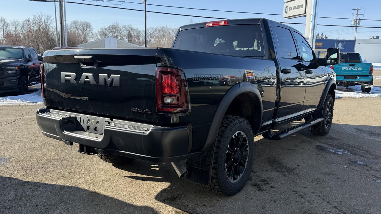 2026 Ram 2500 Warlock Crew Cab 4x4 | V8 HEMI | NAV | 20IN Black Wheels | Backup Camera | Performance Shocks Redwater AB