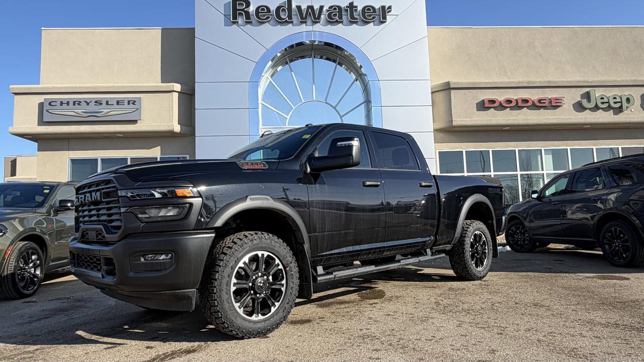 2026 Ram 2500 Warlock Crew Cab 4x4 | V8 HEMI | NAV | 20IN Black Wheels | Backup Camera | Performance Shocks