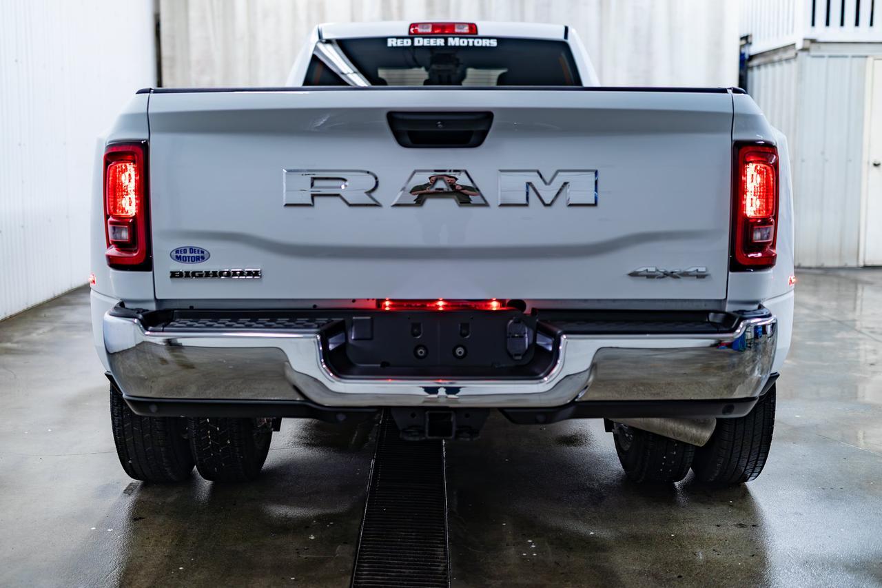 2026 Ram 3500 4x4 Crew Cab Big Horn Dually Diesel BCam Red Deer AB
