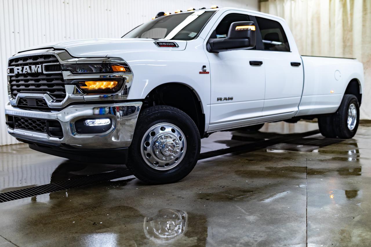 2026 Ram 3500 4x4 Crew Cab Big Horn Dually Diesel BCam Red Deer AB