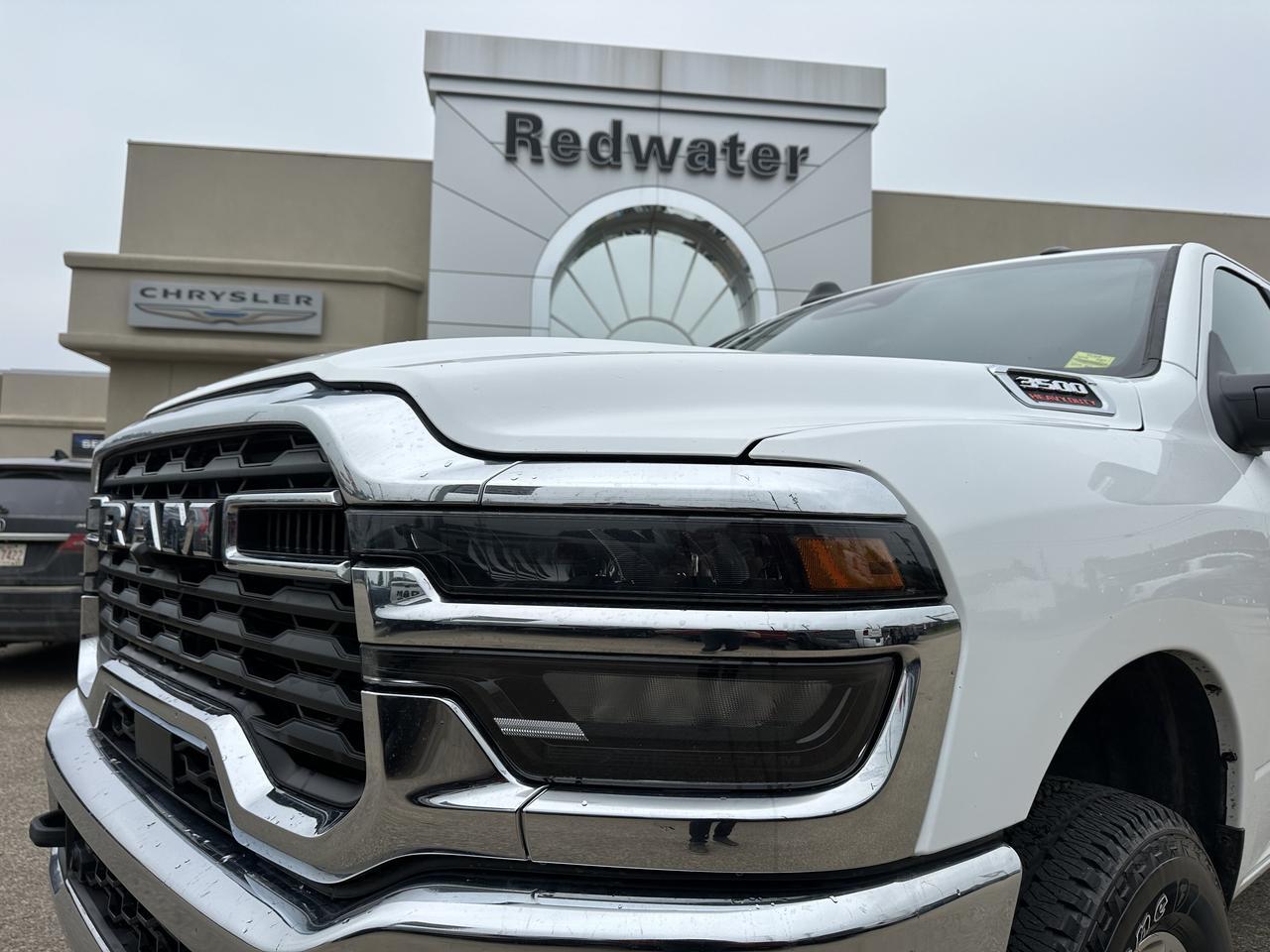 2026 Ram 3500 Big Horn | Long Box | Bench Seat | Alpine Audio | 12" Screen | Box Liner | Remote Start Redwater AB