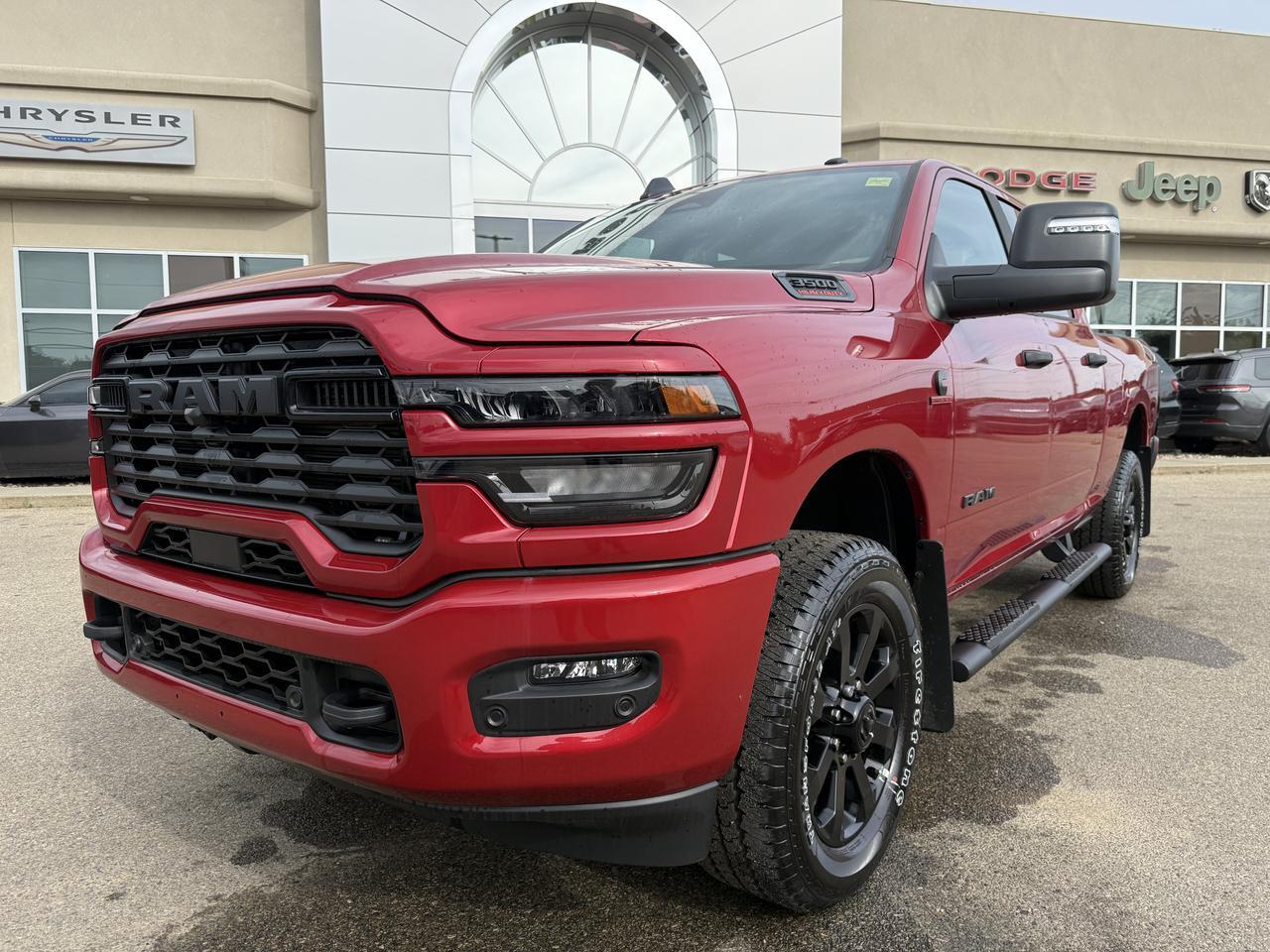 2026 Ram 3500 Big Horn Crew Cab 4x4 | Cummins Diesel | HD Towing | 12IN Touchscreen | Remote Start | Heated Seats Redwater AB
