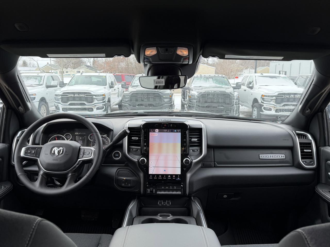 2026 Ram 3500 Big Horn Crew Cab 4x4 | Cummins Diesel | NAV | Heated Seats | Remote Start | Rearview Camera Redwater AB