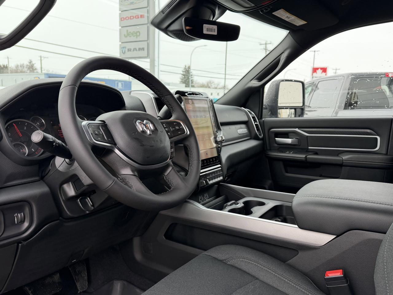 2026 Ram 3500 Big Horn Crew Cab 4x4 | Cummins Diesel | NAV | Heated Seats | Remote Start | Rearview Camera Redwater AB