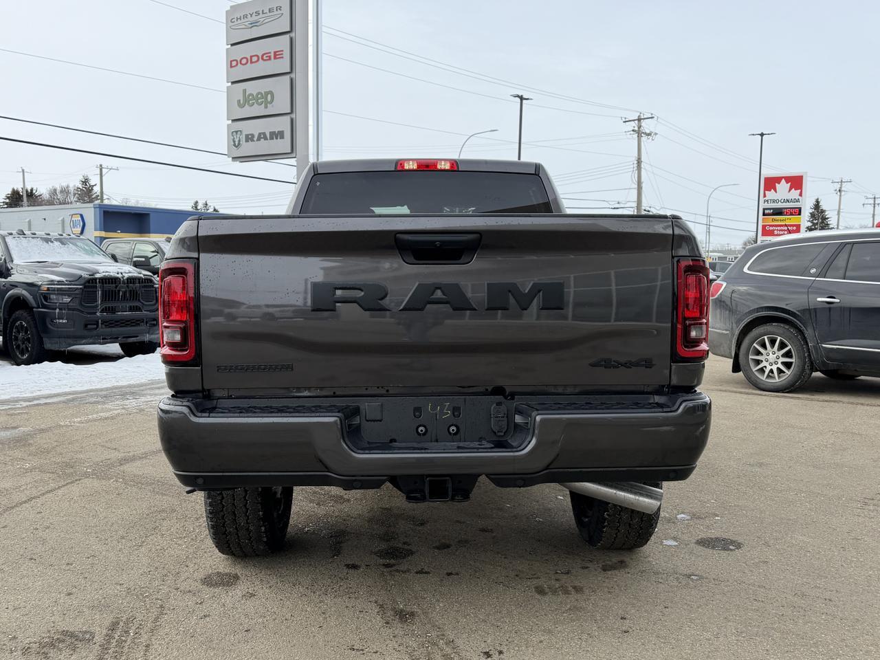 2026 Ram 3500 Big Horn Crew Cab 4x4 | Cummins Diesel | NAV | Heated Seats | Remote Start | Rearview Camera Redwater AB