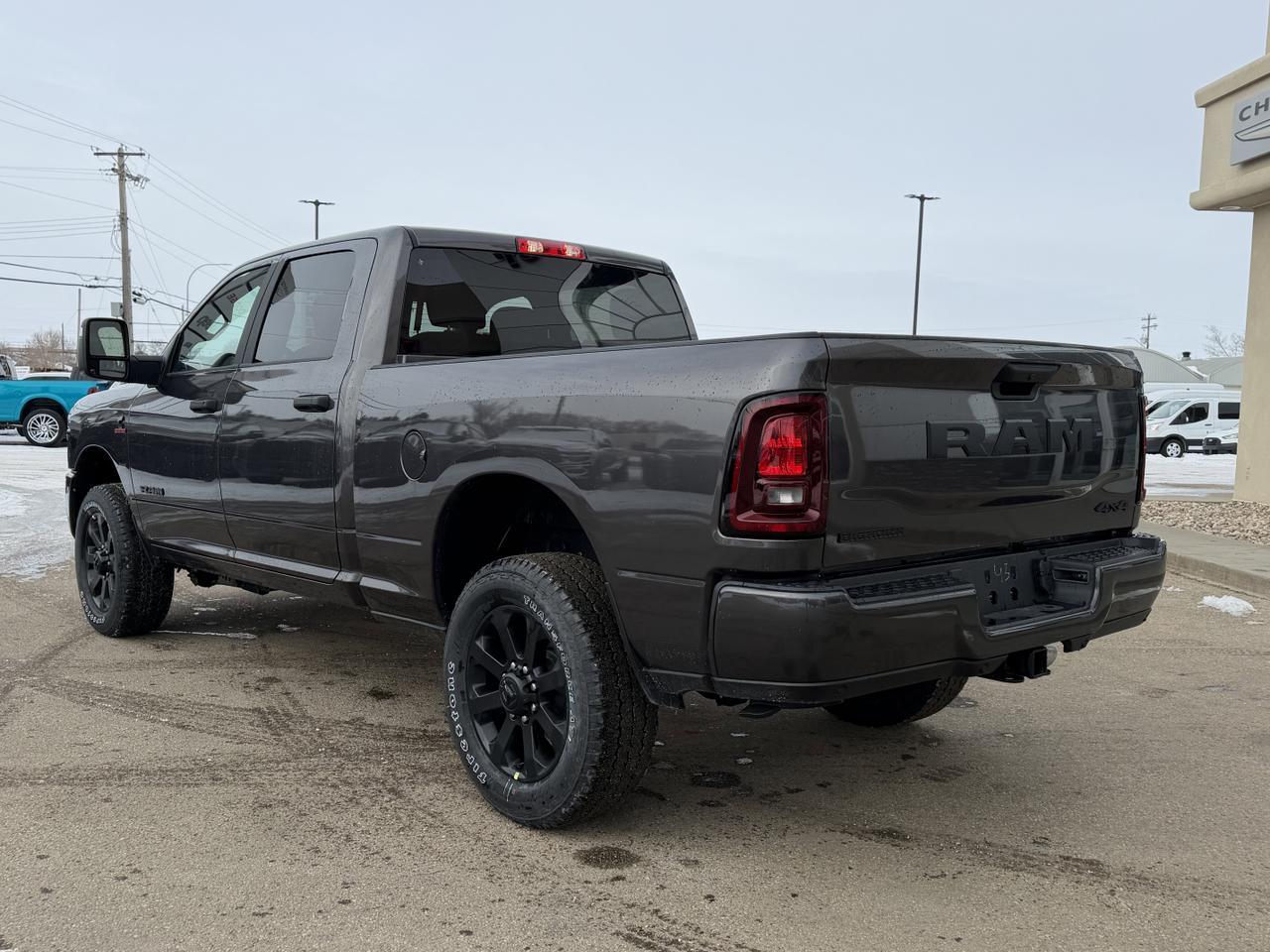 2026 Ram 3500 Big Horn Crew Cab 4x4 | Cummins Diesel | NAV | Heated Seats | Remote Start | Rearview Camera Redwater AB