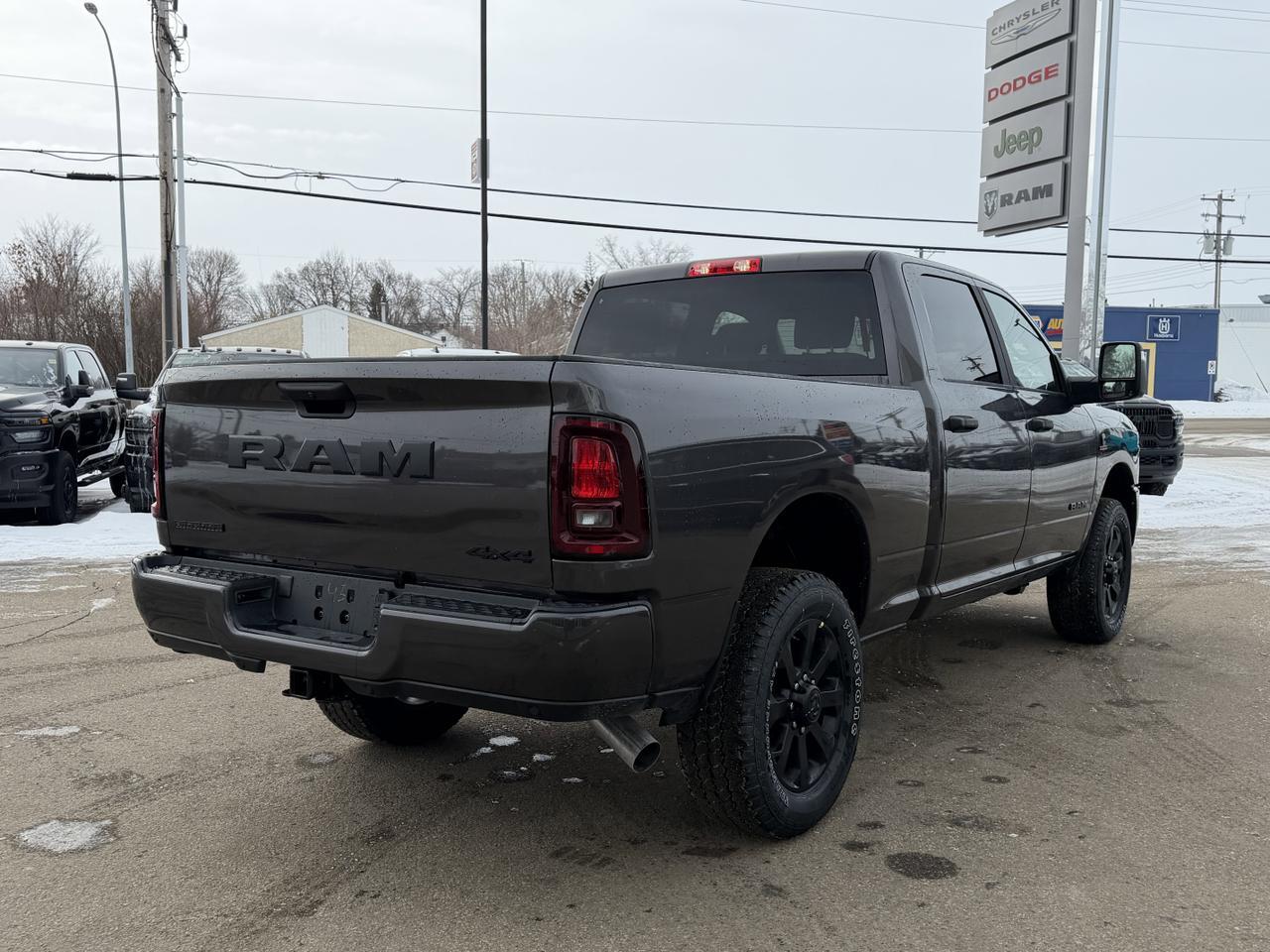 2026 Ram 3500 Big Horn Crew Cab 4x4 | Cummins Diesel | NAV | Heated Seats | Remote Start | Rearview Camera Redwater AB