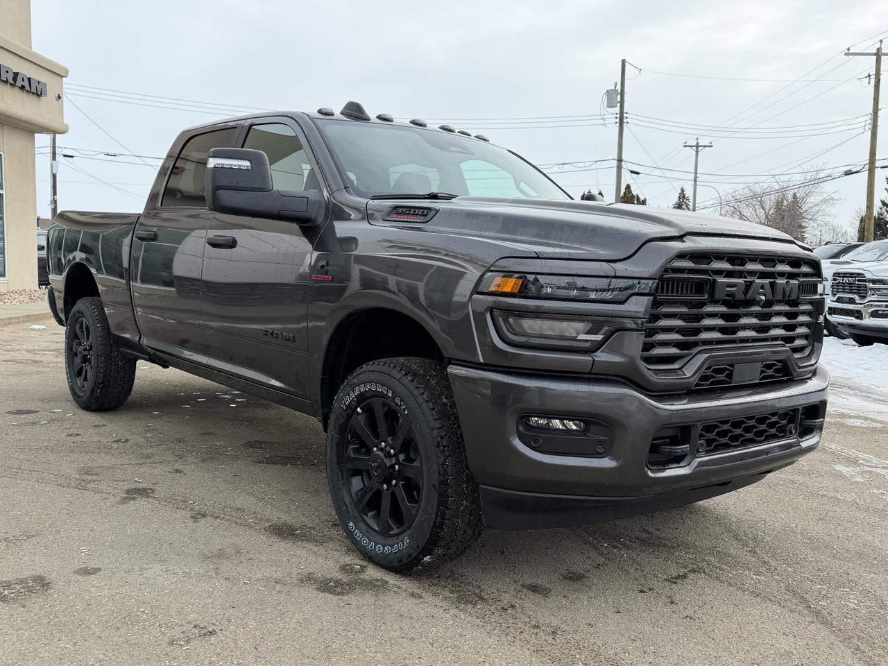 2026 Ram 3500 Big Horn Crew Cab 4x4 | Cummins Diesel | NAV | Heated Seats | Remote Start | Rearview Camera Redwater AB