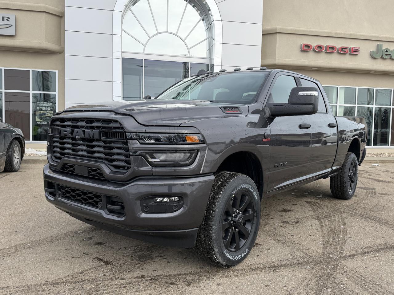 2026 Ram 3500 Big Horn Crew Cab 4x4 | Cummins Diesel | NAV | Heated Seats | Remote Start | Rearview Camera Redwater AB